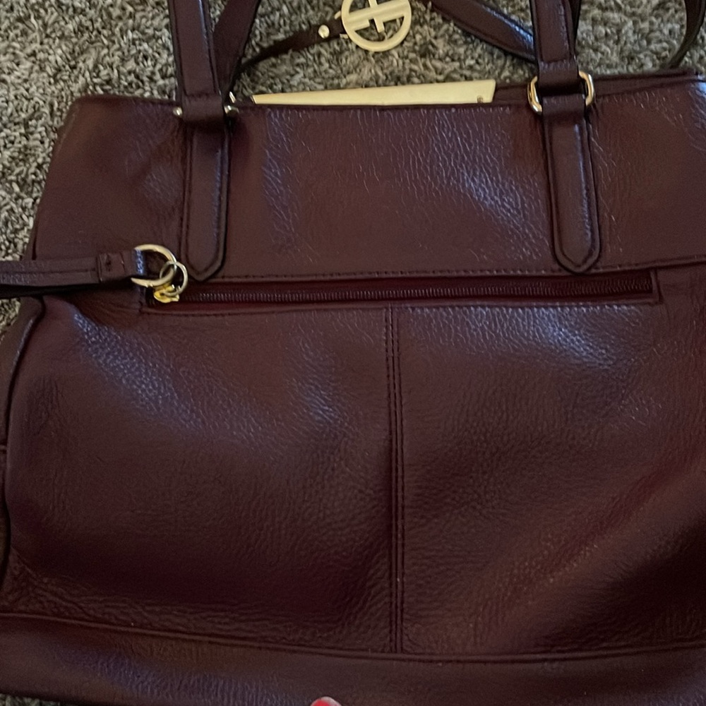 GIANI Bernini beautiful all leather handbag. Like new. - Picture 3 of 6